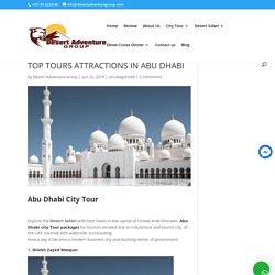 Abu Dhabi City Tour Packages