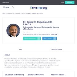 Orthopaedic Surgery of the Spine in Toms River, NJ, 08755