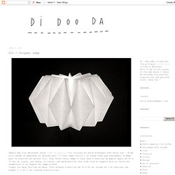 DIY / Origami Lamp
