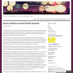 Roche Diabetes Social Media Summit « Lemonade Life