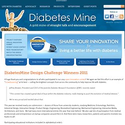 Diabetes Mine Design Challenge Winners 2011 : DiabetesMine