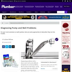 Diagnosing Pump and Well Problems