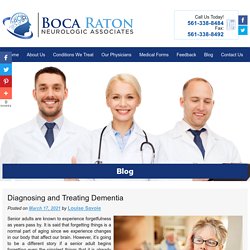 Diagnosing and Treating Dementia