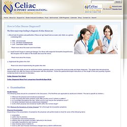 Diagnosis of Celiac Disease