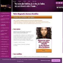 Diagnostic Cheveux Afro-Carribéens (Type Epais) - www.kerabliss.fr