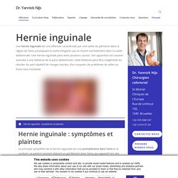 Hernie inguinale