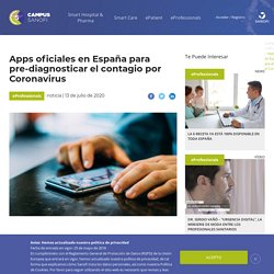 ▷ Apps oficiales en España para diagnosticar el Coronavirus