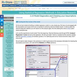 3.14 Model Diagnostics and Checking your Assumptions