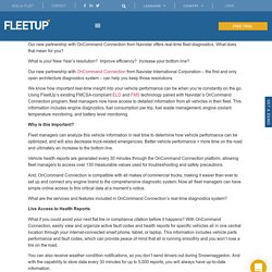 Real-Time Fleet Diagnostics with FleetUp/Navistar Partnership