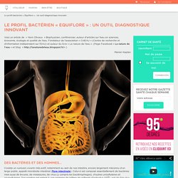 Le profil bactérien « Equiflore » : Un outil diagnostique innovant - Le Vitaliseur de Marion