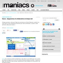 Cacoo application diagrammes collaboratifs