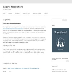 Origami Tessellations » Diagrams