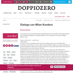 Dialogo con Milan Kundera