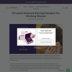 Latest Diamond Earring Design for Working Women