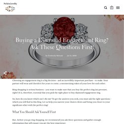 Ask this at the Best Place to Buy Diamond Engagement Ring – Nehita
