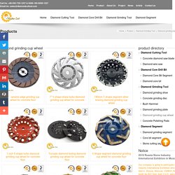 Diamond Grinding Cup Wheel for Floor & Stone from China Manufactures