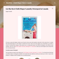 Get the Best Cloth Diaper Laundry Detergent in Canada