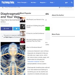 Diaphragmatic Breathing Exercises and Your Vagus Nerve