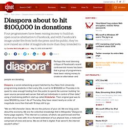 Diaspora about to hit $100,000 in donations