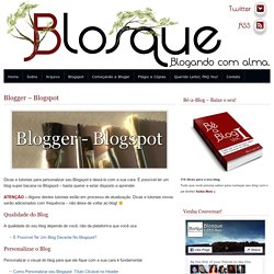 Blogger – Blogspot