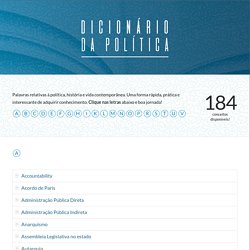 Dicionário da política - Politize!