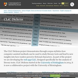CLiC Dickens - University of Birmingham