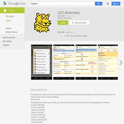 LEO Wörterbuch - Android Market