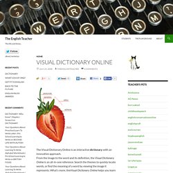 VISUAL DICTIONARY ONLINE