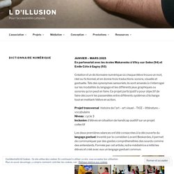 Dictionnaire numérique – L d'illusion
