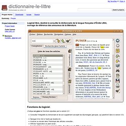 dictionnaire-le-littre - Dictionnaire le Littré 2.0