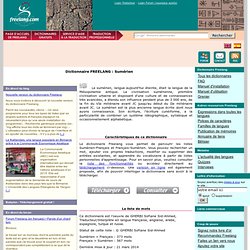 Dictionnaire Sumérien-Français et Français-Sumérien gratuit