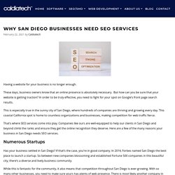 Why San Diego Businesses Need SEO Services