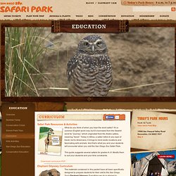 San Diego Zoo Safari Park: Education