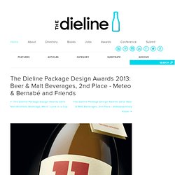 The Dieline Package Design Awards 2013: Beer & Malt Beverages, 2nd Place - Meteo & Bernabé and Friends