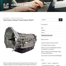 How Does a Diesel Transmission Work?