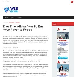 Diet That Allows You To Eat Your Favorite Foods - Golo LLC