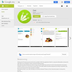 Diet – Android-appar på Google Play