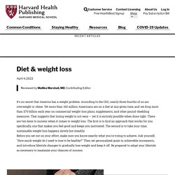 Diet & Weight Loss