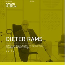 Dieter Rams - Design Museum