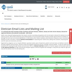 Dietitian Email List