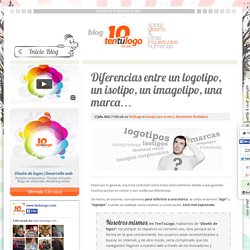 Diferencias entre un logotipo, un isotipo, un imagotipo, una marca…