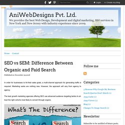 Key Difference Between SEO and SEM
