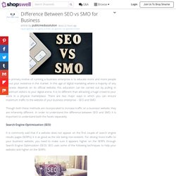 Difference Between SEO vs SMO for Business
