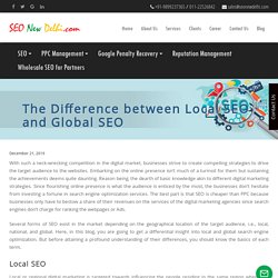 The Difference between Local SEO and Global SEO