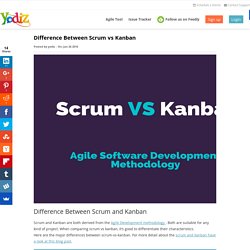 Difference Between Scrum vs Kanban