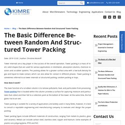 The Basic Difference Between Random And Structured Tower Packing