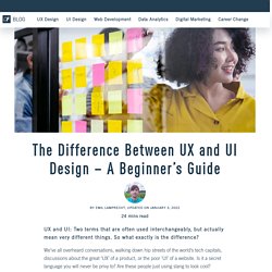 The Difference Between UX and UI Design - A Layman's Guide