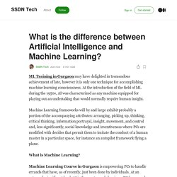 Machine learning Training in Gurgaon
