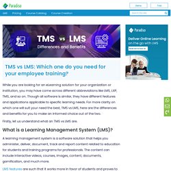 TMS vs LMS: What’s the difference?
