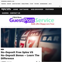 No-Deposit Free Spins VS No-Deposit Bonus – Learn The Difference